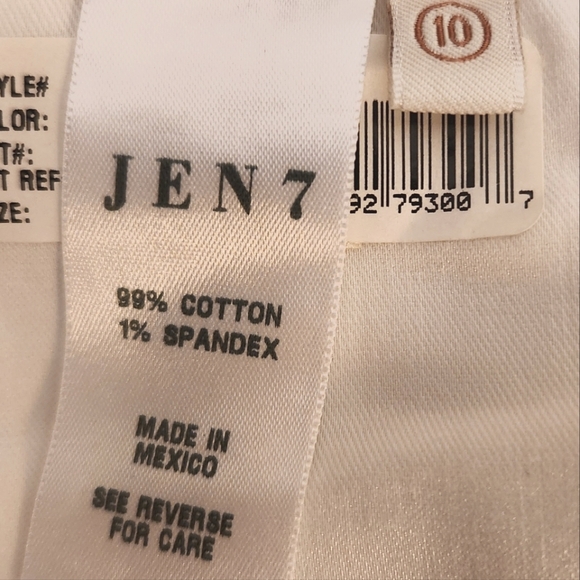 Jen 7 | 7 for All Mankind Womens Denim Bermuda Shorts Stretchy Sz 10 NWT - Picture 10 of 15